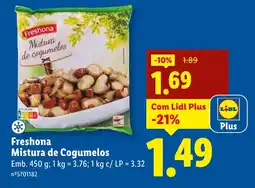 Lidl Freshona Mistura de cogumelos promoção