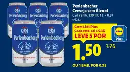 Lidl Perlenbacher Cerveja sem Álcool promoção