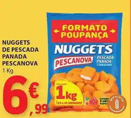 E.Leclerc Nuggets de pescada panada pescanova promoção