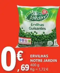 E.Leclerc Ervilhas notre jardin promoção