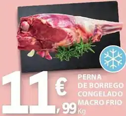 E.Leclerc Perna de borrego congelado macro frio promoção