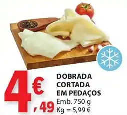 E.Leclerc Dobrada cortada em pedaços promoção