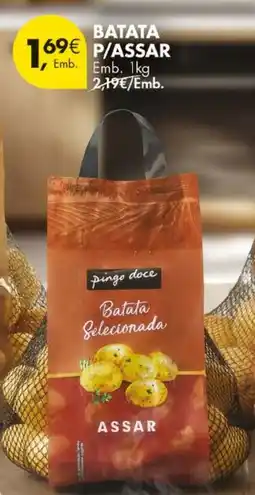 Pingo Doce Batata p/assar promoção