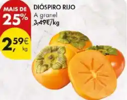 Pingo Doce Dióspiro rijo a granel promoção