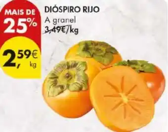 Pingo Doce Dióspiro rijo a granel promoção