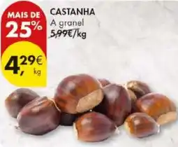 Pingo Doce Castanha a granel promoção