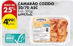 Pingo Doce Camarão cozido 50/70 ASC promoção