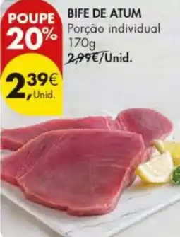 Pingo Doce Bife de atum promoção