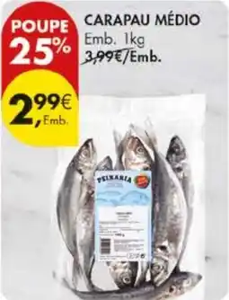Pingo Doce Carapau médio promoção
