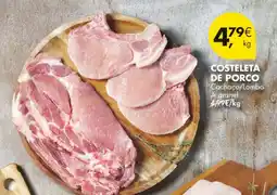 Pingo Doce Costeleta de porco promoção
