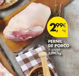 Pingo Doce Pernil de porco promoção