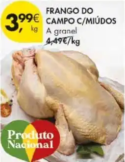 Pingo Doce Frango do campo c/ miudos promoção