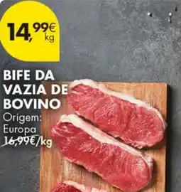 Pingo Doce Bife da vazia de bovino promoção