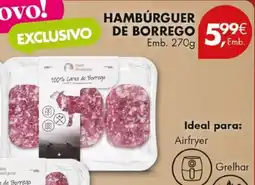 Pingo Doce Hamburguer de borrego promoção