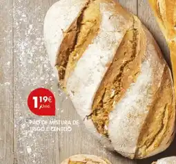 Pingo Doce Pao de mistura de trigo é centeio promoção