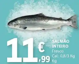 E.Leclerc Salmao inteiro promoção
