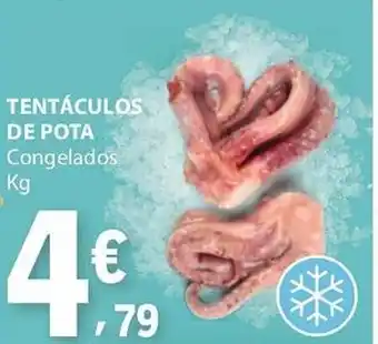 E.Leclerc Tentáculos de pota congelados promoção