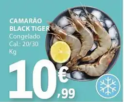 E.Leclerc Camarão black tiger promoção
