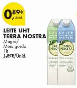Pingo Doce Leite uht terra nostra promoção