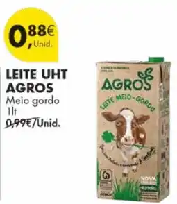 Pingo Doce Leite uht agros promoção
