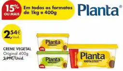 Pingo Doce Creme vegetal original promoção