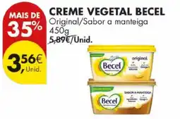 Pingo Doce Creme vegetal becel promoção