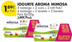 Pingo Doce Iogurte aroma mimosa promoção