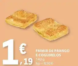 E.Leclerc Frimix de frango e cogumelos promoção