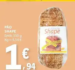 E.Leclerc Pão shape promoção