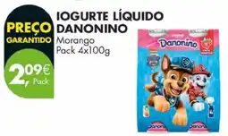 Pingo Doce Iogurte líquido danonino promoção