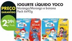 Pingo Doce Iogurte líquido yoco promoção