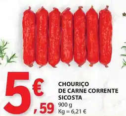 E.Leclerc Chouriço de carne corrente sicosta promoção