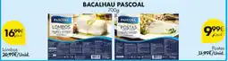 Pingo Doce Bacalhau pascoal Lombos promoção