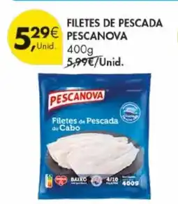 Pingo Doce Filetes de pescada pescanova promoção