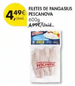 Pingo Doce Filetes de pangasius pescanova promoção