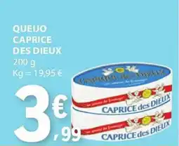 E.Leclerc Queijo caprice des dieux promoção