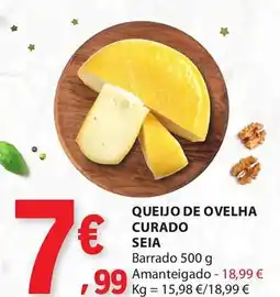 E.Leclerc Queijo de ovelha curado seia promoção