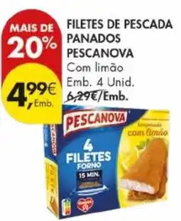 Pingo Doce Filetes de pescada panados pescanova promoção