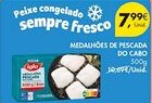 Pingo Doce Medalhões de pescada do cabo promoção