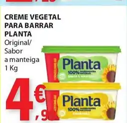 E.Leclerc Creme vegetal para barrar planta promoção