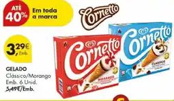 Pingo Doce Cornetto gelado promoção