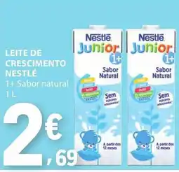 E.Leclerc Leite de crescimento nestlé promoção