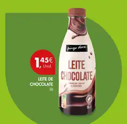 Pingo Doce Leite de chocolate promoção