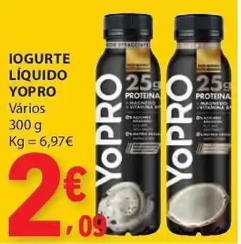 E.Leclerc Iogurte líquido yopro promoção