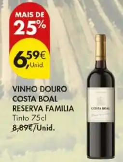 Pingo Doce Vinho douro costa boal reserva familia promoção