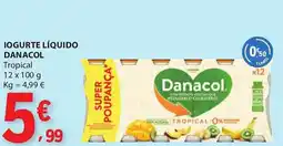 E.Leclerc Iogurte líquido danacol promoção