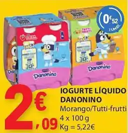 E.Leclerc Iogurte líquido danonino promoção
