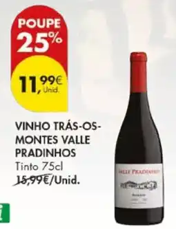 Pingo Doce Vinho trás-os-montes valle pradinhos promoção