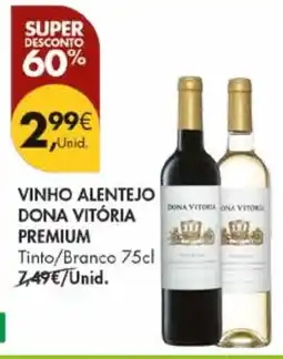 Pingo Doce Vinho alentejo dona vitória premium promoção