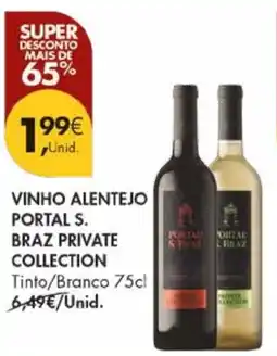 Pingo Doce Vinho alentejo portal s. braz private collection promoção
